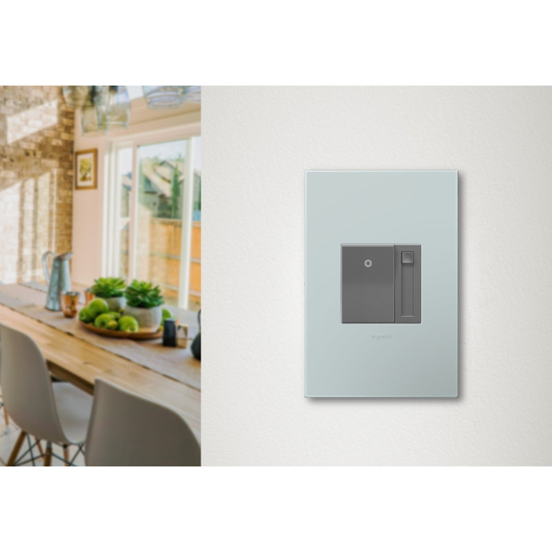 Gradateur à palette 700W Legrand adorne (magnésium), ADPD703HM4, Magnésium