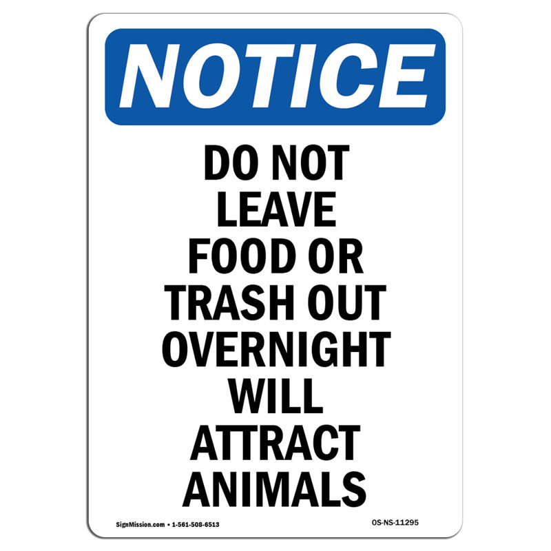 Notice Sign