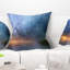 Coussin de photographie d’horizon dense clouds over lake-1872966051