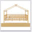 Wooden House Bed With Trundle-114668460