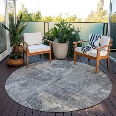 Tapis intérieur / extérieur Felker avec envers antidérapant