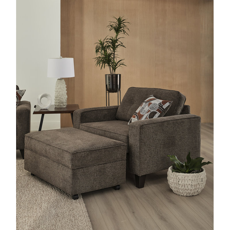 Hughes Furniture 23300 Cuddle Chair, Fairlane Hazel, Fairlane Hazel