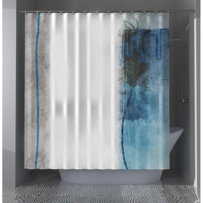 Rideau de douche abstrait Jenneffer