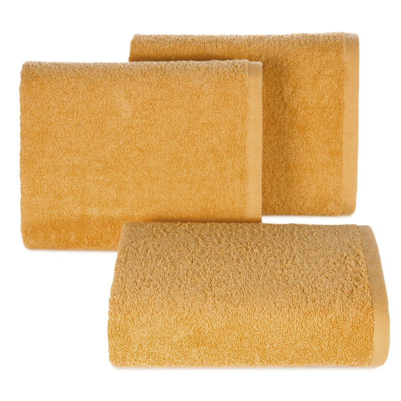 Hindmarch Midweight Jacquard Hand Towel, Mustard
