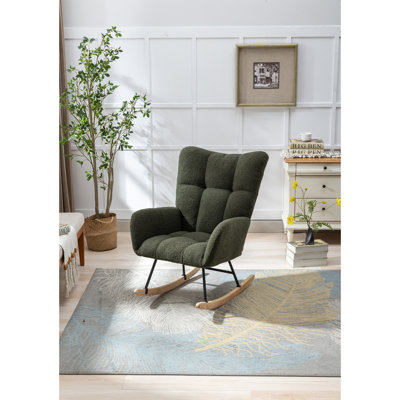 Fauteuil berçant et oscillant Teddy
