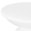 Tables d'appoint d'extérieur en fer avec design évasé, ensemble de 2-2060897666