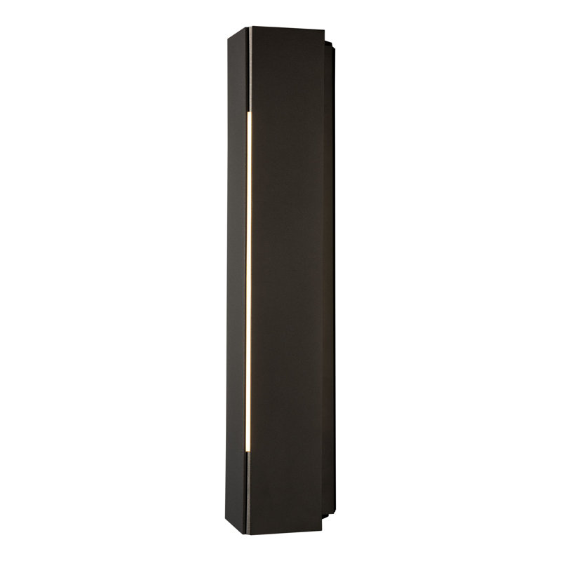 Gallery Outdoor Sconce, 24.3" H x 5.5" W x 4.1" D, Coastal Oil Rubbed Bronze