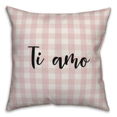  Coussin Ti Amo