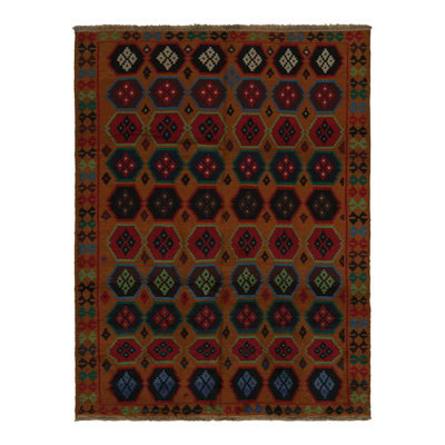 One-of-a-Kind Rectangle 6’1” X 8’ Hand Knotted Area Rug