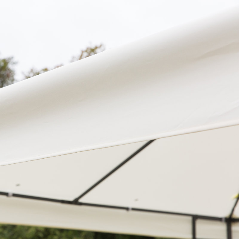 Milanna 3m x 3m Metal Party Tent