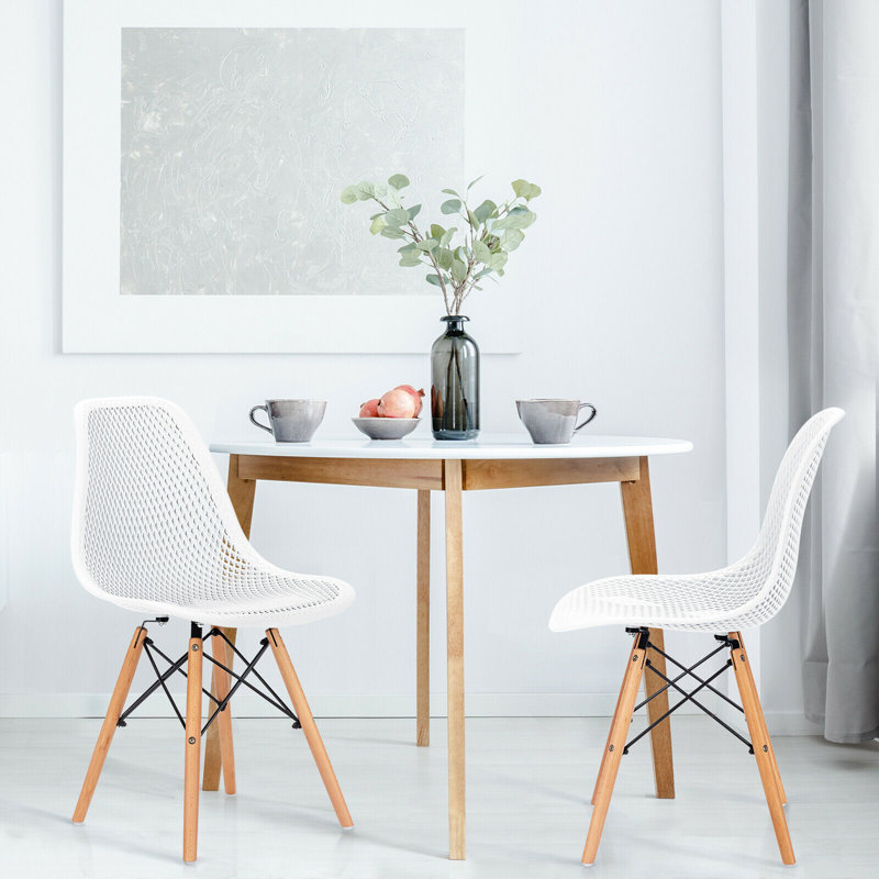 Chaise d'appoint Daud, Blanc