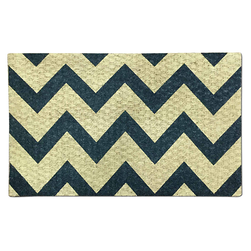 Paillasson intérieur antidérapant en caoutchouc 30 po x 18 po Mio Coir