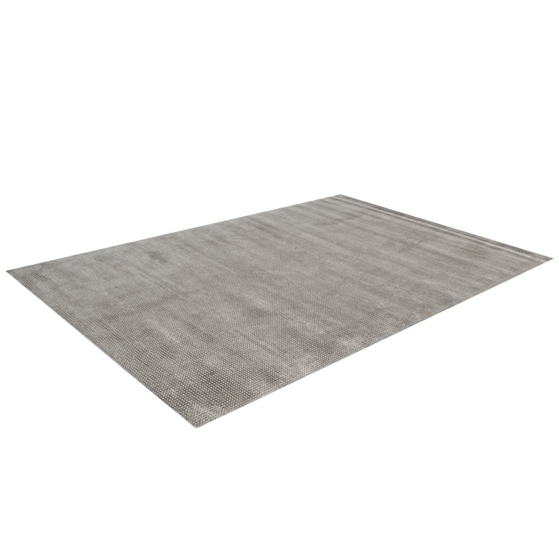 Spike Hand Woven Grey Indoor Rug, Rectangle 80 x 150cm