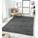 Shaggy Lush dark grey Rug
