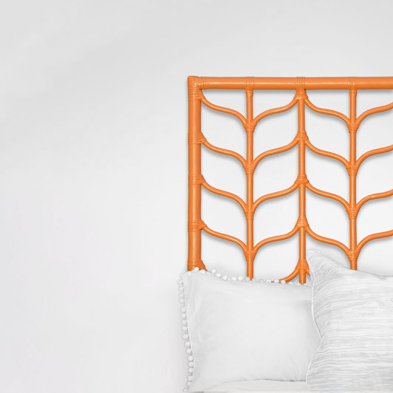 Ivy Open-Frame Headboard, Citrus Orange, King