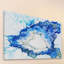 « blue splash », reproduction d’art sur toile tendue-16739503