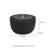 12.60" H Round Bubbler Outdoor Water Fountain-1860250953