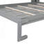 Lit escamotable double pleine grandeur avec tablettes-783483302