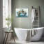 Thème de décor de salle de bain Fun Ocean, art mural sans cadre, 16 x 20