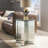 Glass Top End Table