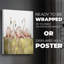 Flamant rose I - Impression sur toile seulement - NON CADRE