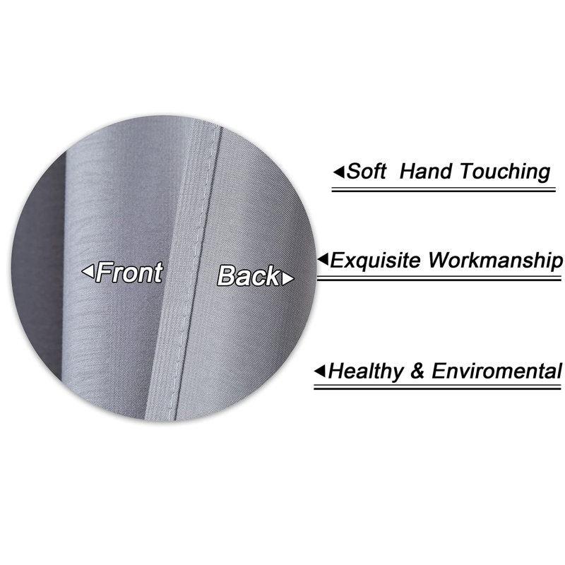 Kitchen Curtain, Gray