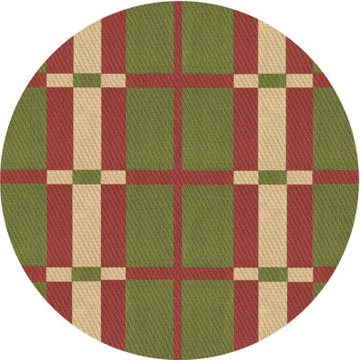 Plaid Indoor Rug