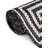 Contemporary Bello Area Rug Black and White Color-2048067063