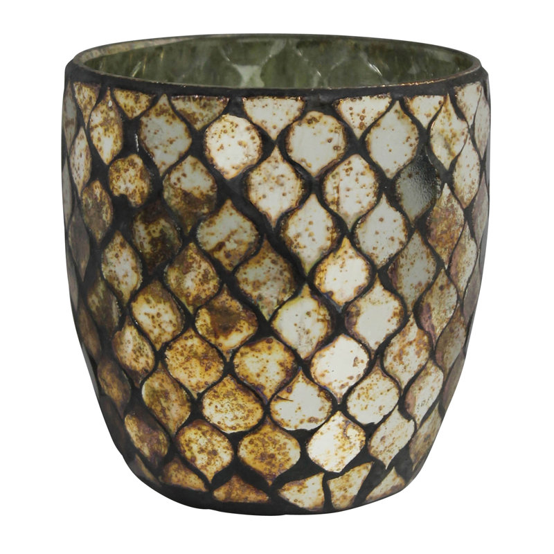 Votive mosaïque, or