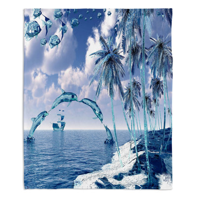  Couverture à reflets aquatiques