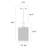 Ivonna 1 - Light Chrome Single Pendant
