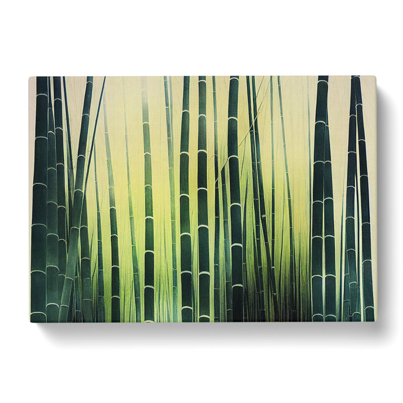 Miraculous Bamboo Forest - Wrapped Canvas Print, 50cm H x 76cm W x 3cm D