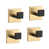 Or / noir mat est en rupture de stock