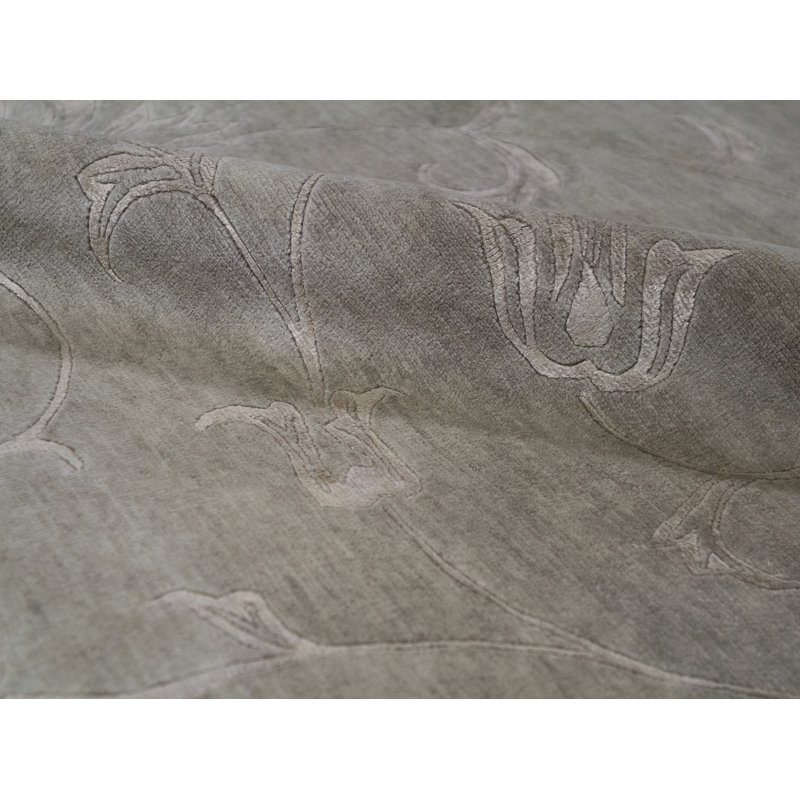 Wool Floral Area Rug