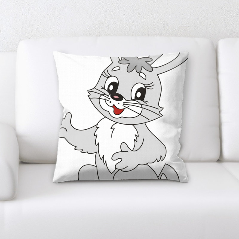 Coussin en lapin