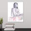 « pâle rose en tulle ii », peinture sur toile-640336443-640336441