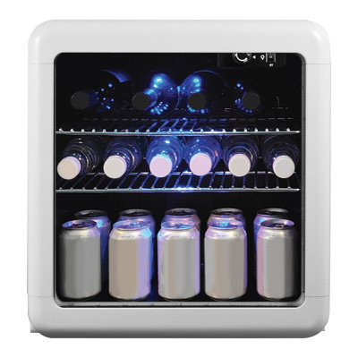 1.7-Cu. Ft. Retro Beverage Cooler (Black)