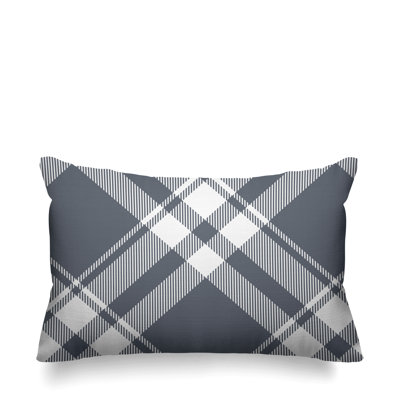 Brooke Plaid Indoor/Outdoor Throw Pillow