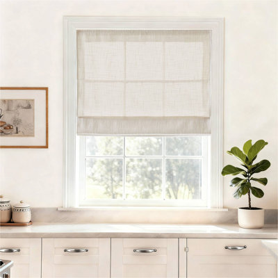 1- Piece 31x64" Room Darkening Cordless Roman Shade