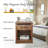 Leng 20'' W Nightstand-273679717