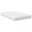 Vidaxl Bed Mattress With Mattress Cream Fabric-117669121