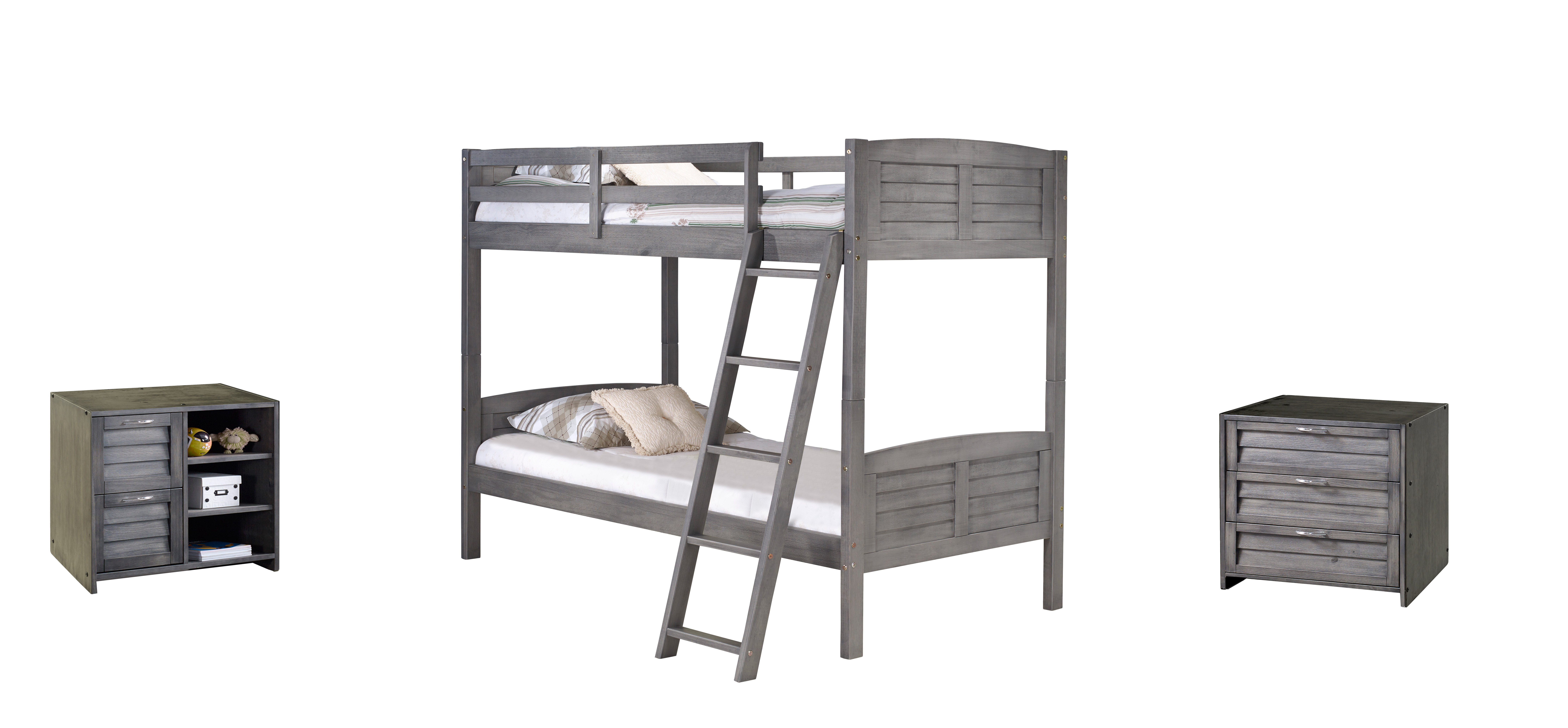 Harriet Bee Bunk Bed with 5 Drawers Wayfair