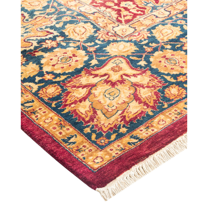 Classic One-of-a-Kind 6' 3" X 8' 10" Hand Knotted Area Rug
