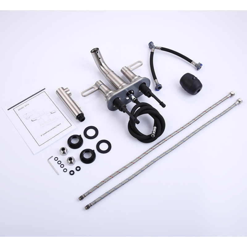 Centerset and Mounting / Installation Required 2 -handle Bathroom Faucet