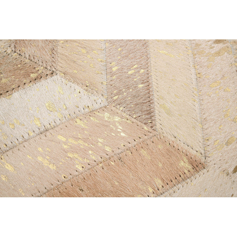 Coussins décoratifs en cuir de vache Canvello
