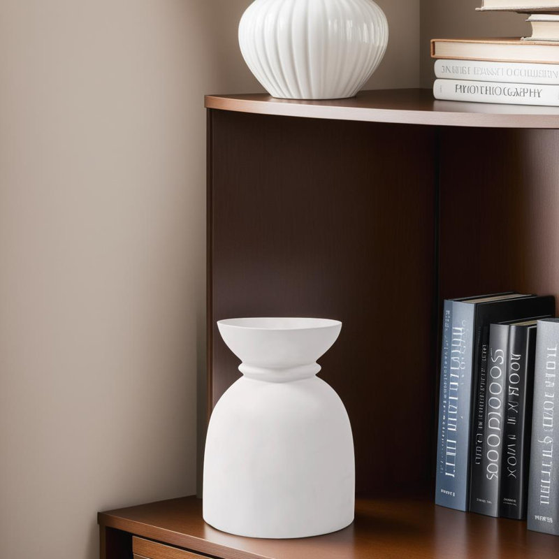 Vase de table Joro, H 12 po x l 9,25 po x P 9,25 po