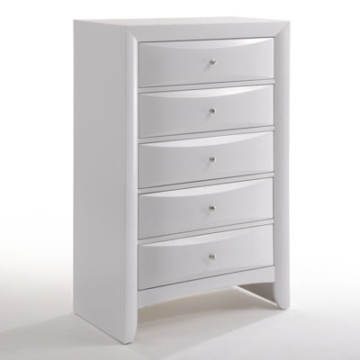 17 " W 5 - Drawer Dresser