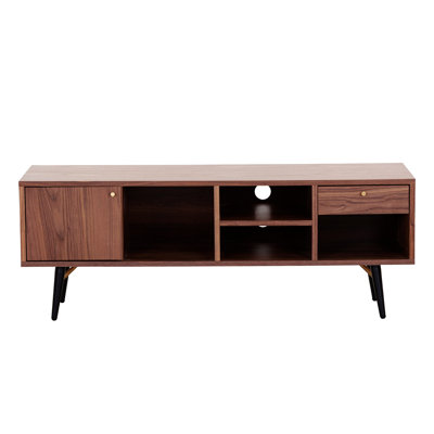 Koju Mid-Century Modern Low Profile Media Console TV Stand -  Corrigan StudioÂ®, 40B63E0C12704C90912855CCCAC5A9CB