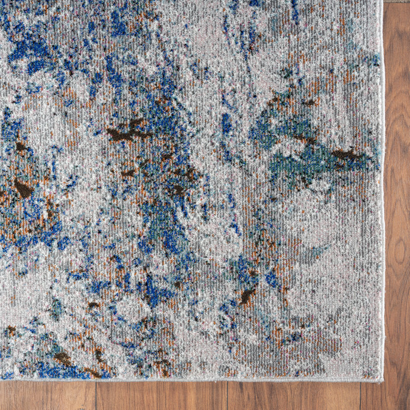 Abstract Indoor Rug, Rectangle 5'3" x 7'6"