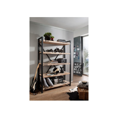 Factory 180cm H x 120cm W Etagere Bookcase